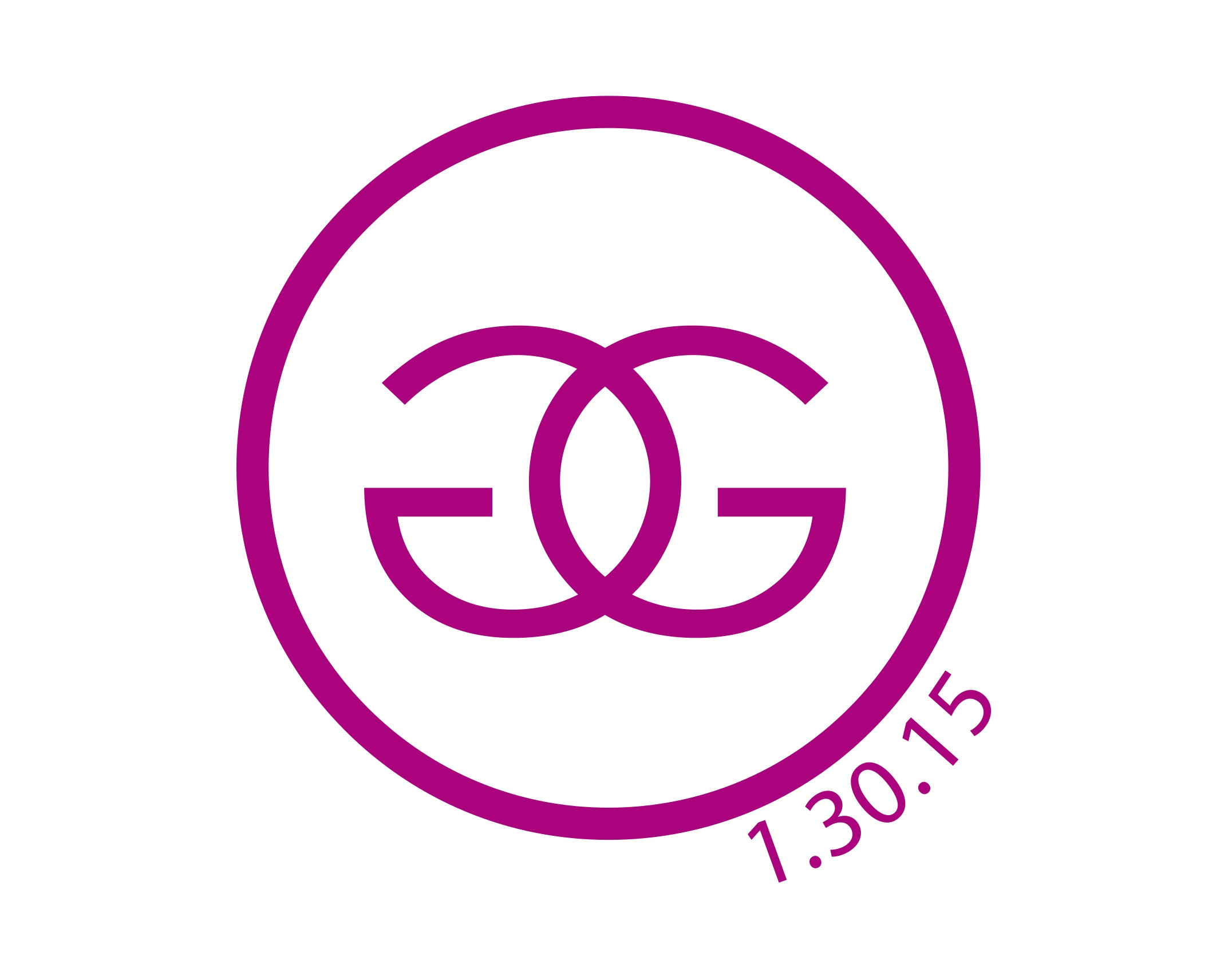 GG Circle Date Logo