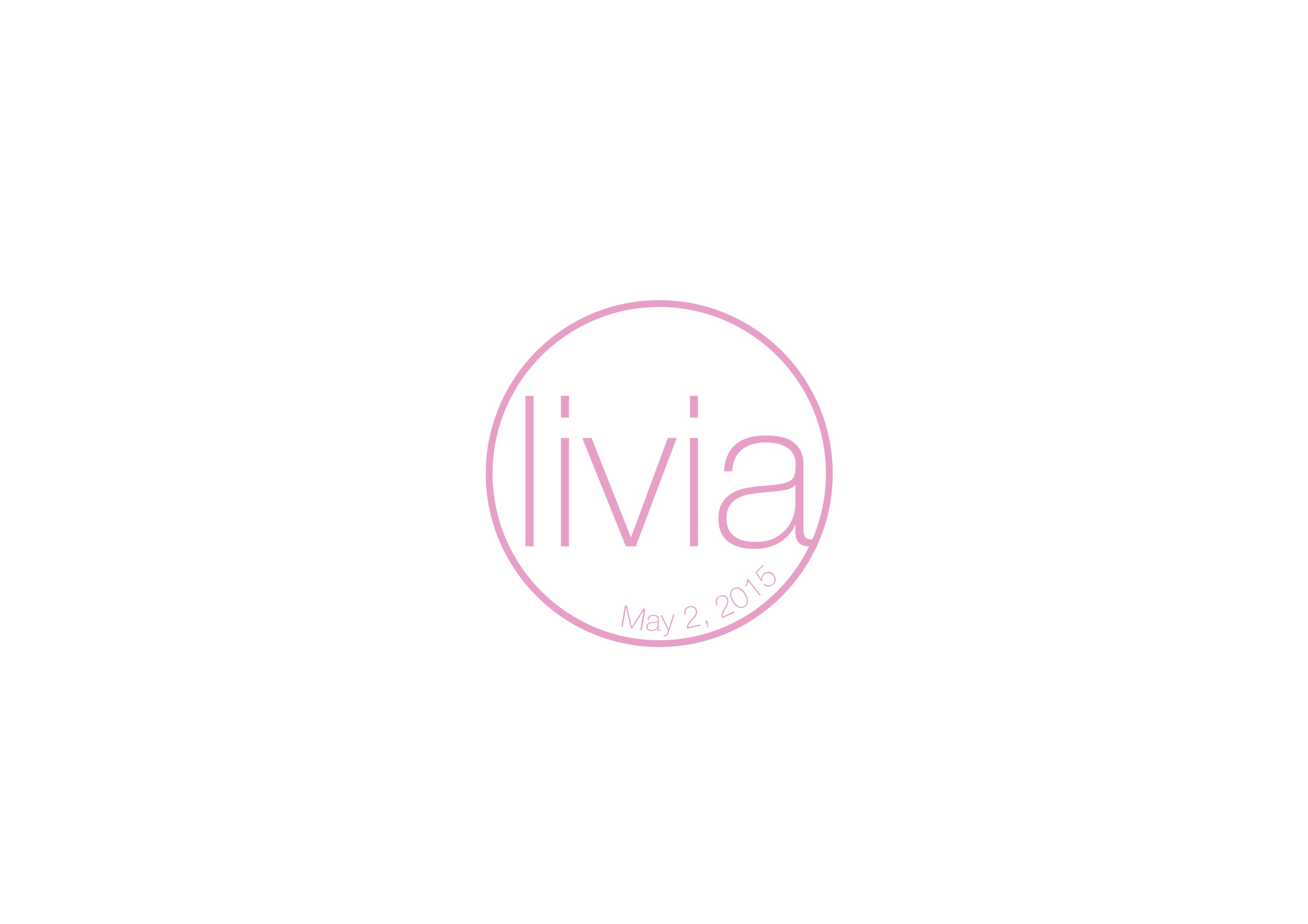 Olivia Circle Logo Date